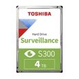 TOSHIBA - Disque dur Interne - S300 - 4To - 7 200 tr/min - 3.5" (Bulk) (HDWT140UZSVA)-0