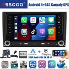 Autoradio 2 din - ESSGOO - Android 14 - 7 pouces - CarPlay - Pour Audi A4 2000-2009