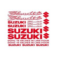 Stickers Suzuki bandit Ref: MOTO-120 Rouge