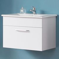 Meuble de salle de bain modèle d'Anlo 58x38x41cm Ensemble meuble et vasque