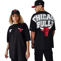 Tee shirt Mixte - NEW ERA - Chicago Bulls - Manches courtes - Noir - Basket-ball