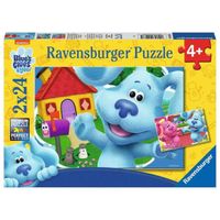 Puzzle 2 x 24 pièces Blue et ses amis Ravensburger - Dessins animés et BD - Mixte - A partir de 4 ans