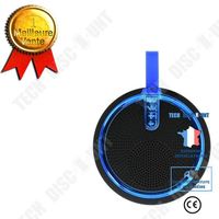 TD® Haut-parleur Bluetooth Mini Haut-parleur Bluetooth Intelligent Haut-parleur Bluetooth Sans Fil Très Pratique Bleu