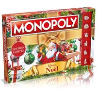 MONOPOLY NOEL - Jeu de plateau - WINNING MOVES