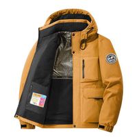 Veste Homme Hiver Chaud - Surchemise Polaire Col Inversé - Décontractée, Multipoches, Léger Et Résistant - Toutes Saisons