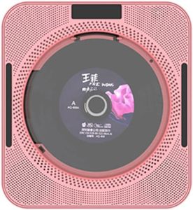 BALADEUR CD - CASSETTE Pink YHS-08C Lecteur CD Portable Lecteur de Musiqu