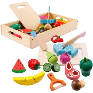 DINETTE - CUISINE Jouets de fruits et légumes pour enfants - MARSEE - Simulation de cuisine - Age 3 ans et plus