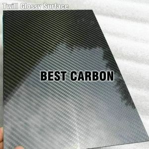 ACCESSOIRE CIRCUIT Twill Glossy - Carbon Fiber Plate CNC Cutting service