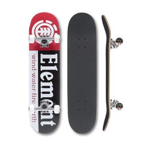 SKATEBOARD - LONGBOARD Skateboard Element - Skate Monté Section - Adulte - 4 roues - Maple