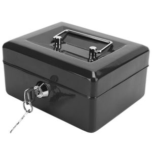 Boîte De Rangement Avec Serrure Boîte En Fer Blanc Avec Serrure Bijoux