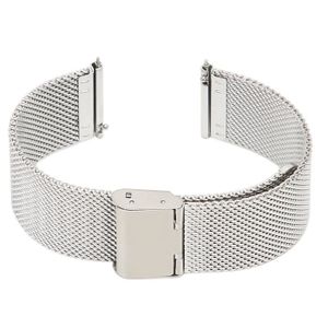 Acheter Bracelet de montre de remplacement en acier inoxydable 304L solide,  largeur 12 14 16 17 18 19 20 21 22 23 24mm