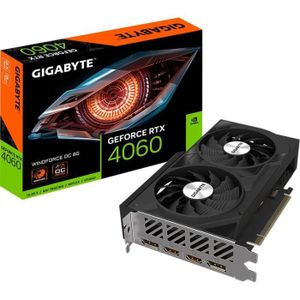 CARTE GRAPHIQUE INTERNE GIGABYTE - Carte Graphique - GeForce RTX™ 4060 WIN