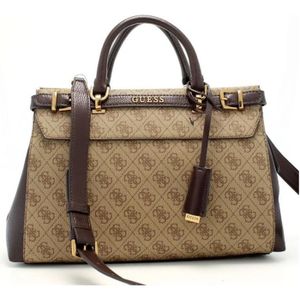 Sac guess logo marron deals