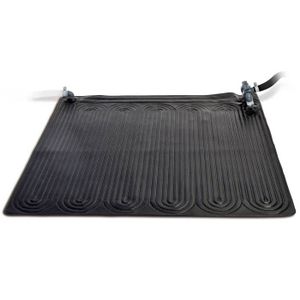 CHAUFFAGE DE PISCINE Intex Tapis solaire chauffant PVC 1,2x1,2 m Noir 2