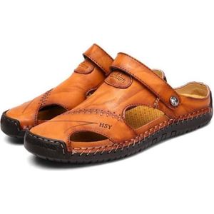 14 % de réduction 2704 Sandales Porronet pour homme en coloris Orange claquettes et tongs Sandales en cuir Homme Chaussures Sandales 