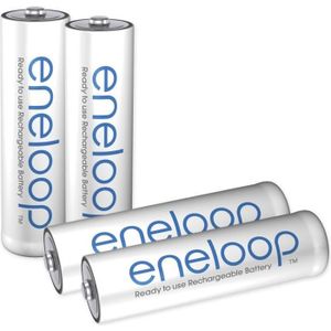 Pile rechargeable LR6 (AA) NiMH Panasonic eneloop pro HR06 +Box 2500 mAh  1.2 V 4 pc(s) - Cdiscount Jeux - Jouets