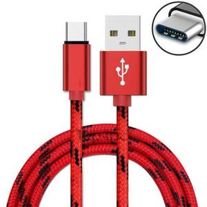 CÂBLE TÉLÉPHONE Câble Chargeur USB-C Renforcé Design Nylon Tressé 