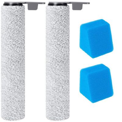 Lot De 2 Brosses Rouleau De Rechange Pour Aspirateur JONR ED12-PRO - Nettoyage Sec Et Humide - 2