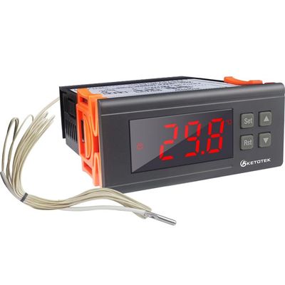 Régulateur De Température 230V Avec Minuteur Et Sonde - Interrupteur, Pour Chauffage Ou Thermostat