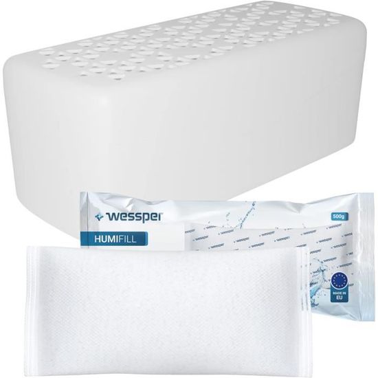Lafita Lot De 42 Recharges Pour Déshumidificateur D'Air 450g - Granulés Sans Parfum Absorbeurs D'Humidité