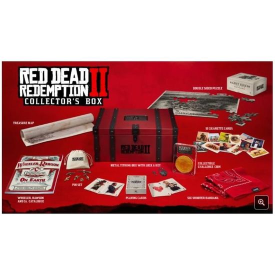Coffret Collector Red Dead Redemption 2 (jeu non inclu)