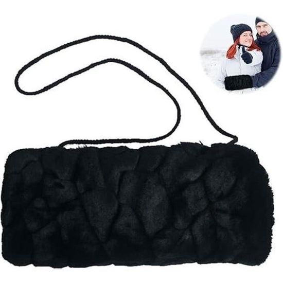 Chauffe-mains En Peluche Rechargeable USB - 3 Niveaux De Température - Chauffage Rapide En 5 Secondes - Pour Maison, Bureau, Extérieur - Design Mignon
