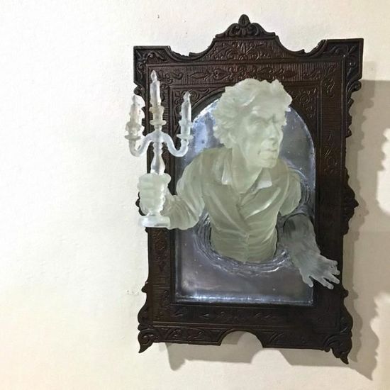 Miroir Fantôme, Décoration Hologramme D'Halloween, Effet
