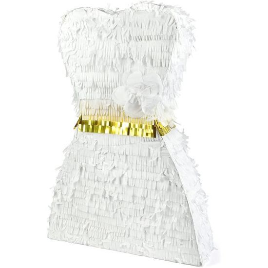 Pinata Robe De Mariée à Remplir Pinata Mariage Jeu de Fête Amusant pour Mariage Et Fiançailles