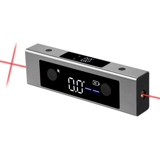 Télémètre double Laser, inclinomètre numérique, mesure d'angle et