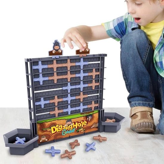 Jeu De Société Montessori | Groundhog Hole-Digging Matching Puzzle ...