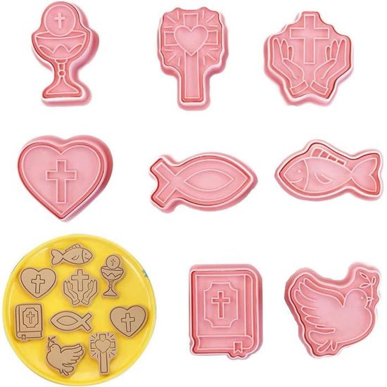 Moules à Biscuits En Bois Gravé 3D – Pour Décorations Festives, Mariage, Fêtes – Modèles Réalistes Et Détaillés