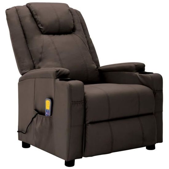 Géniale🌤Fauteuil de massage électrique Chaises relax Relaxation Réglable-Fauteuil de relaxation grand confort -Fauteuil Salon9859