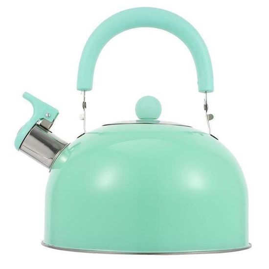 Bouilloire En Aluminium Pour Cuisinière - 1,8 L, Poignée Froide - Compatible Induction, Gaz, électrique - Style Vintage