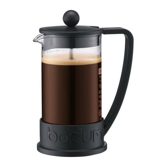 BODUM® - Cafetière à piston CAFFETTIERA 1,0 L - Noir