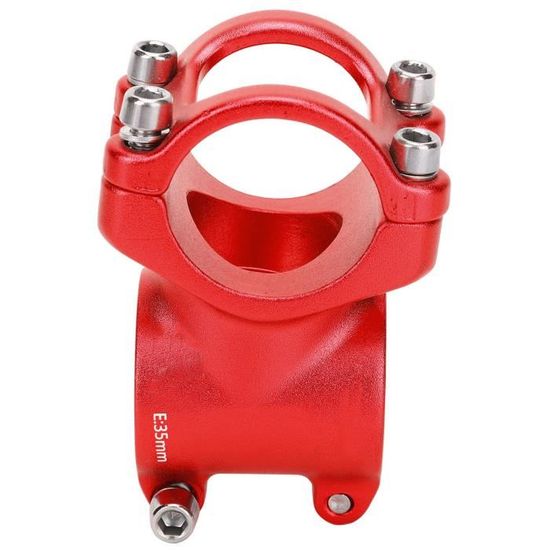 Potence Vélo Courte Potence Vélo CYSKY 50mm - 31.8mm - Alliage Aluminium - 0° - Noir - VTT/Route/BMX Potence VTT 50mm Alliage Aluminium