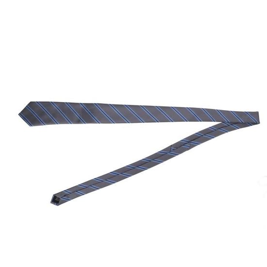 Cravate à Rayures Pour Homme - Marque VIZENZO - Accessoire Élégant Pour Costume Et Tenue Formelle