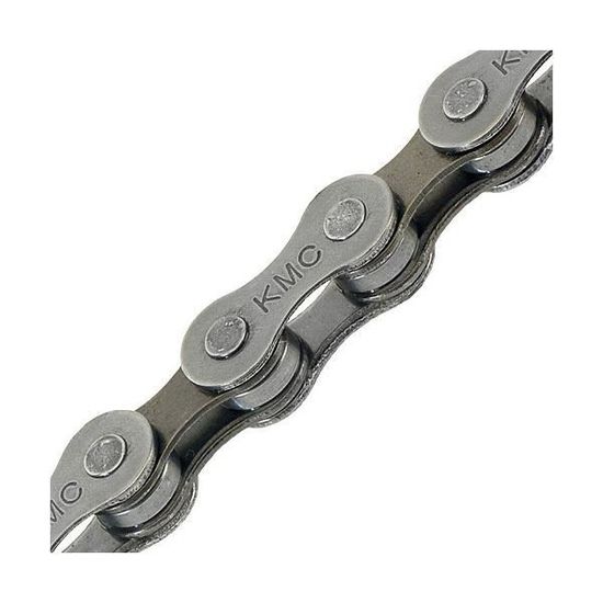 KMC Chaîne Z1eHX Narrow 1/2 x 3/32 Silver - 112 maillons - Tekno