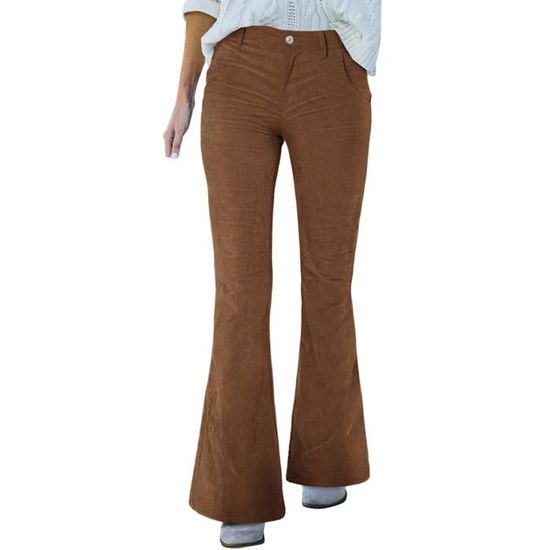 Pantacourt Femme Été Chic Couleur Unie Avec Poches, Léger