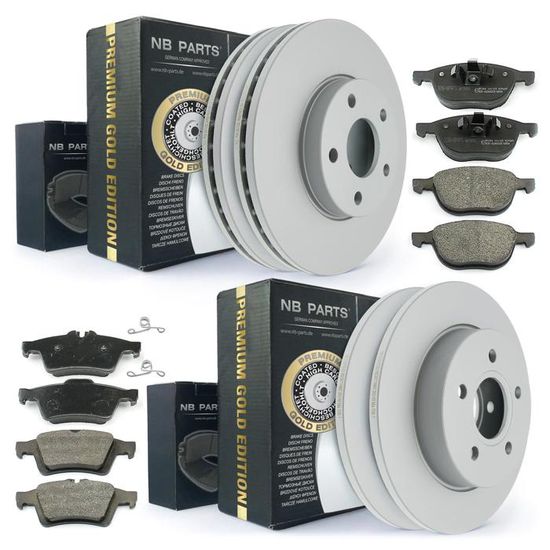 Lot De 2 Disques De Frein Avant Ventilés Pour Ford Focus III Et C-Max II - Diamètre 278 Mm, épaisseur 25 Mm, Référence AV611125DA