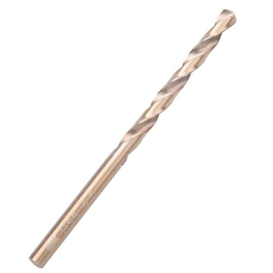 Zerone forets hélicoïdaux Forets à tige réduite HSS Twist Straight 1/2in Shank Drilling Tool 24