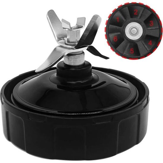 Base De Lame De Rechange Pour Blender NutriBullet 600W/900W - Acier Inoxydable, Lavable Lave-Vaisselle