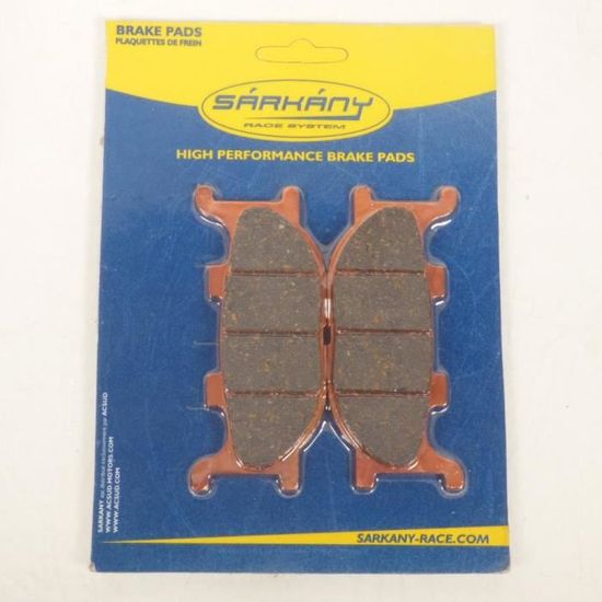 Plaquette De Frein Sarkany Pour Moto Honda 125 MTX 1985 à 1990 JD05 / AV Neuf