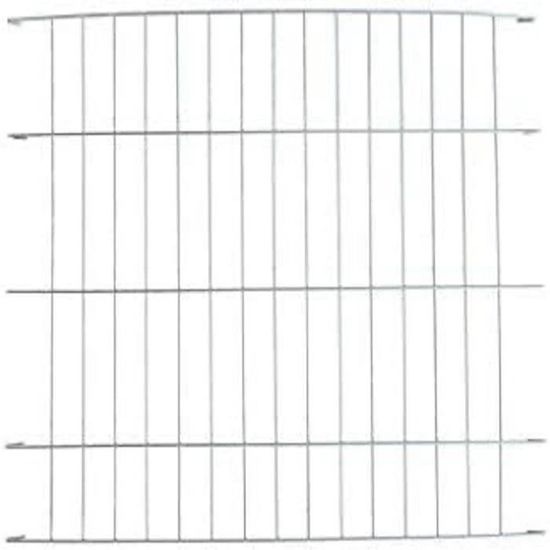 Enclos Pour Chiot Petigi - 8 éléments 60x80 Cm, Pliable, Métal Noir - Porte Intégrée, Fixation Au Sol Incluse
