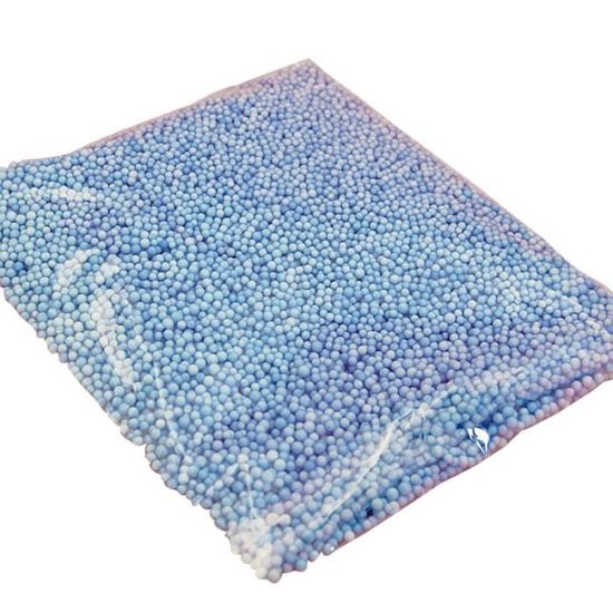 3 paquets de mini billes en mousse de de polystyrène pour le bricolage pour les arts l'artisanat (bleu)   TIRELIRE