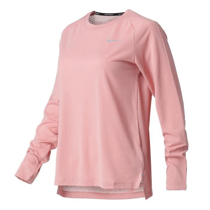 tee shirt nike running femme