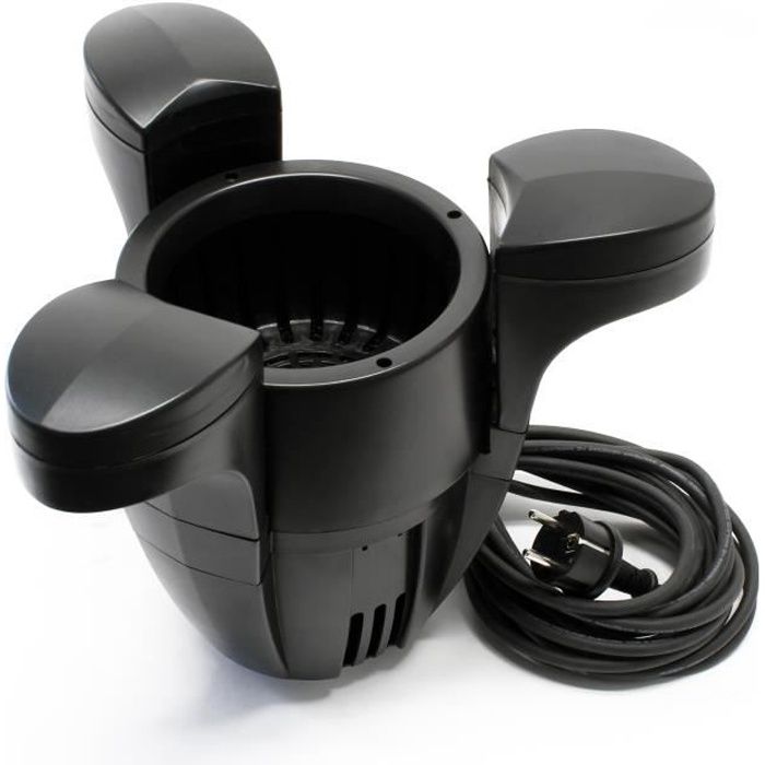 Jebao SK-30 Ecumeur Skimmer flottant de bassin pour jusqu'à 25m² pompe intégrée 2500 l/h 45W - 50117