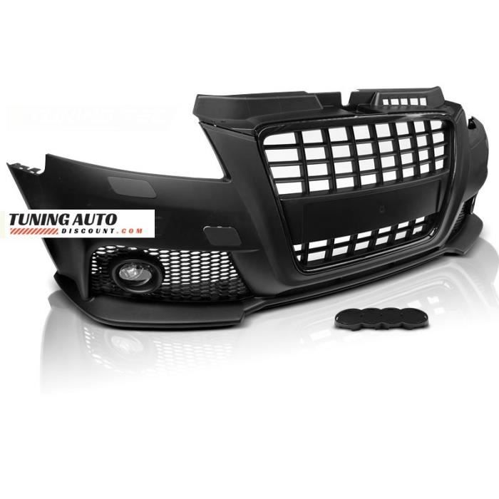Pare-choc avant Audi A3, 08-12 s8 style noir ( 26592 )