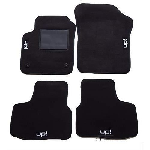 Jeu de 4 tapis moquette pour VOLKSWAGEN UP 2012>
