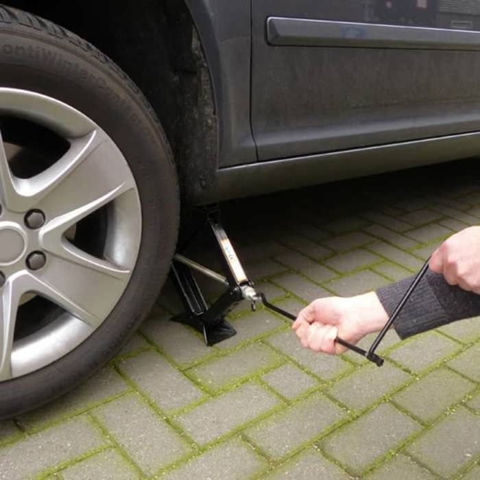 Cric losange voiture auto caravane remorque cam…