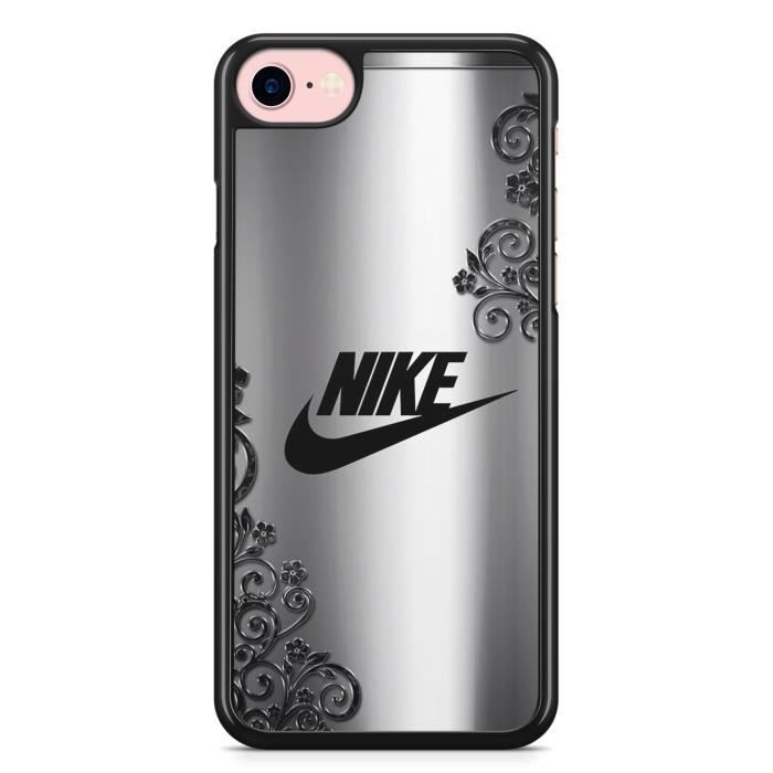 Coque iPhone 7 PLUS et iPhone 8 PLUS Nike Luxe Argent